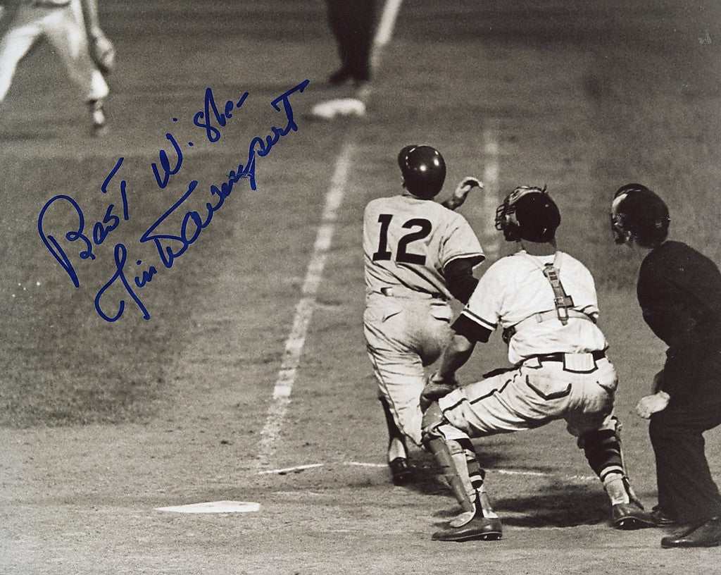 JIM DAVENPORT SAN FRANCISCO GIANTS SIGNED 8X10