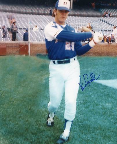 VIC CORRELL ATLANTA BRAVES SIGNED 8X10 PHOTO