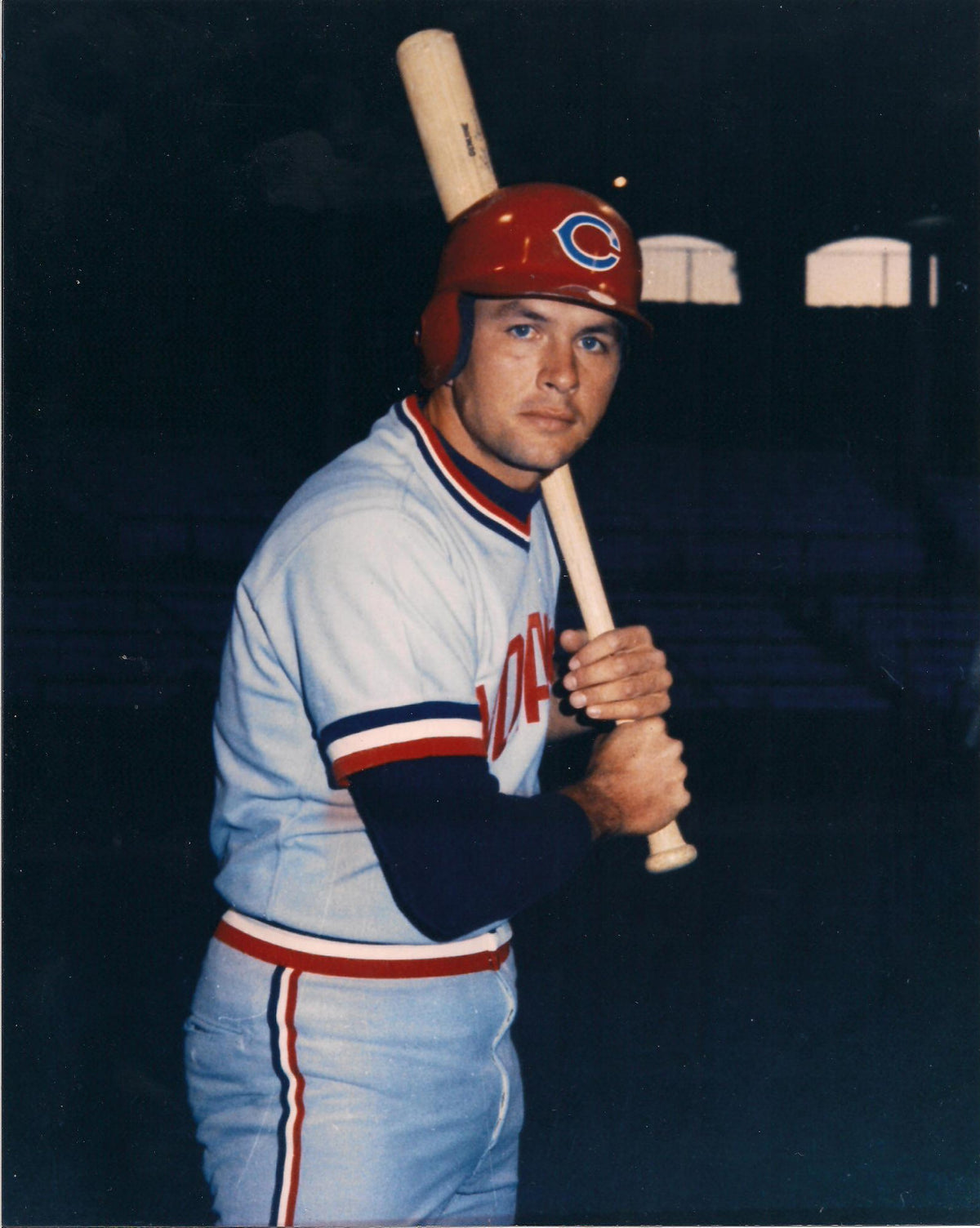 DEL UNSER CLEVELAND INDIANS UNSIGNED 8X10 PHOTO