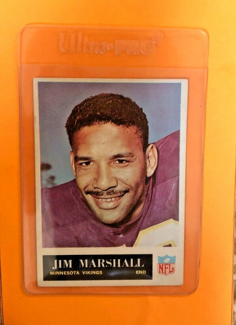 1965 PHILADELPHIA JIM MARSHALL #107 MINNESOTA VIKINGS
