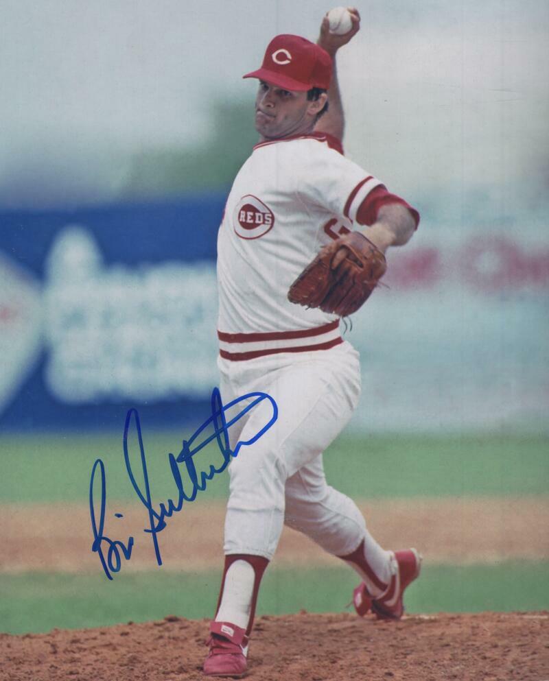 BILL GULLICKSON CINCINNATI REDS SIGNED AUTOGRAPHED 8X10 PHOTO W/ COA