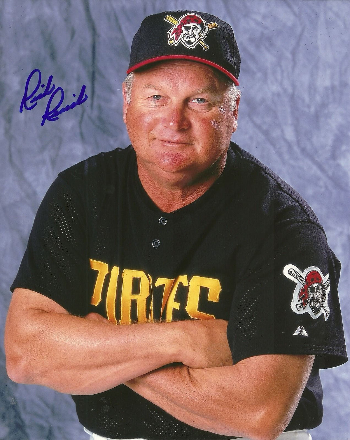 RICK RENICK PITTSBURGH PIRATES SIGNED AUTOGRAPHED 8x10 PHOTO W/COA