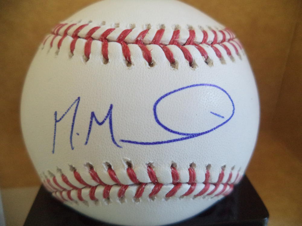 MANUEL MARGOT SAN DIEGO PADRES SIGNED AUTO ML BASEBALL JSA WP462440