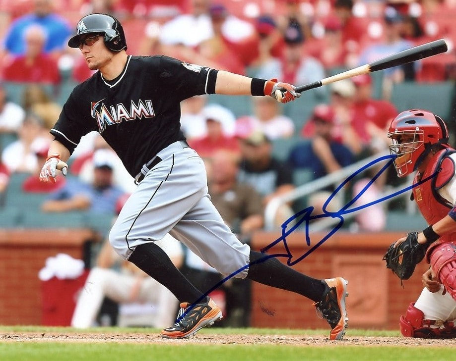 JEFF BAKER MIAMI MARLINS SIGNED AUTOGRAPHED 8X10 PHOTO