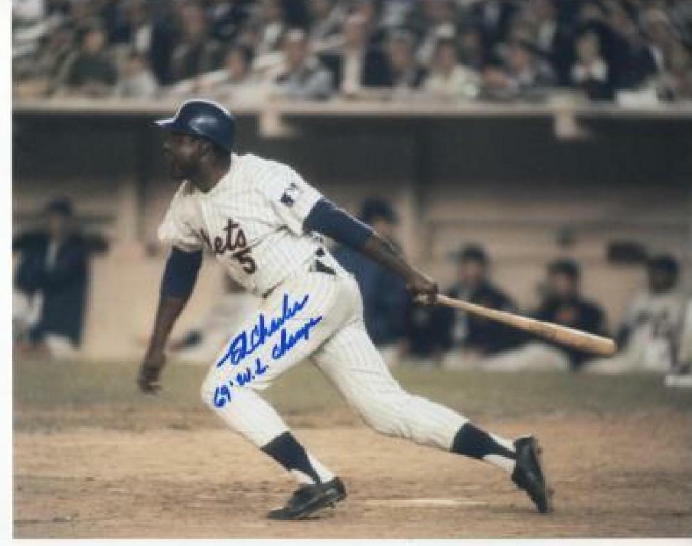 ED CHARLES NEW YORK METS 69 WS CHAMPS SIGNED AUTOGRAPHED 8X10 W/ COA