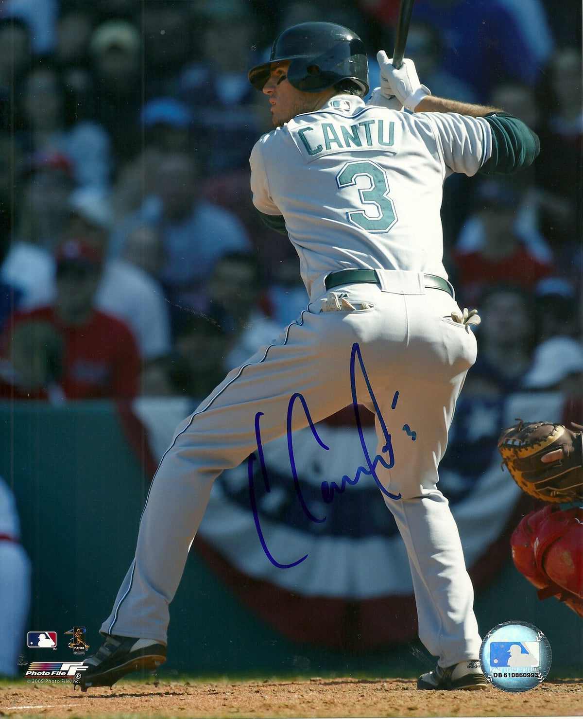 JORGE CANTU TAMPA BAY RAYS SIGNED AUTO 8x10 PHOTO W/COA