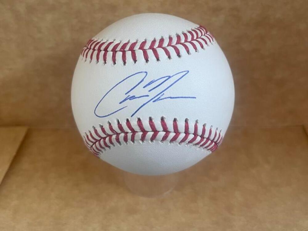 CAMERON MAYBIN TIGERS/ MARLINS SIGNED AUTO M.L. BASEBALL BAS AUTHENTICATED