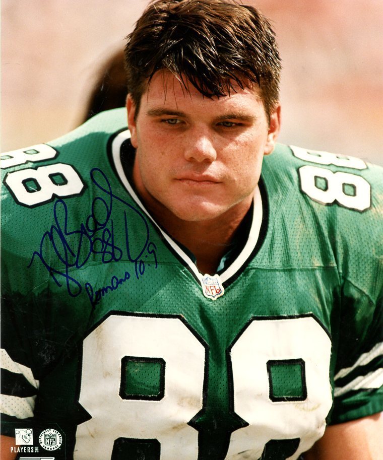 KYLE BRADY NEW YORK JETS SIGNED AUTOGRAPHED 8X10 PHOTO W/COA