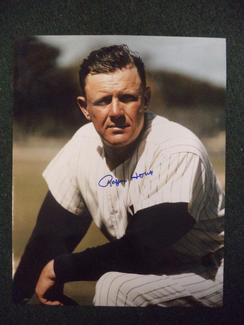 RALPH HOUK NEW YORK YANKEES SIGNED AUTOGRAPHED 11X14 PHOTO W/COA