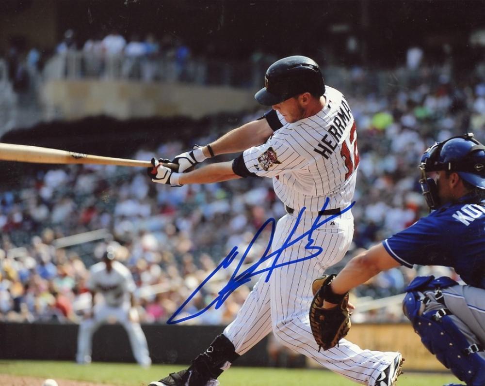 CHRIS HERMANN MINNESOTA TWINS SIGNED AUTOGRAPHED 8X10 PHOTO W/ COA
