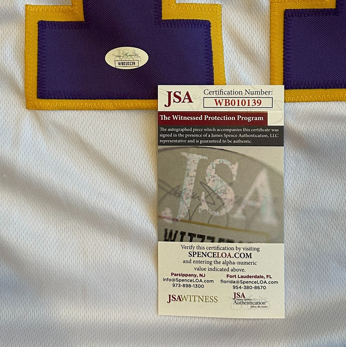 DAUNTE CULPEPPER VIKINGS SIGNED AUTOGRAPHRED WHITE CUSTOM JERSEY SZ XL JSA