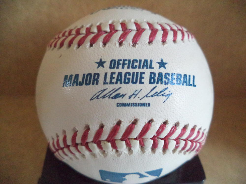 STEVE REED GIANTS/BRAVES/METS SIGNED AUTOGRAPHED M.L. BASEBALL W/COA
