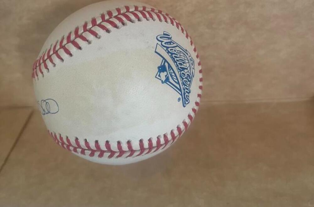 GARY SHEFFIELD MARLINS SIGNED AUTO 1997 WS BASEBALL BECKETT AUTH