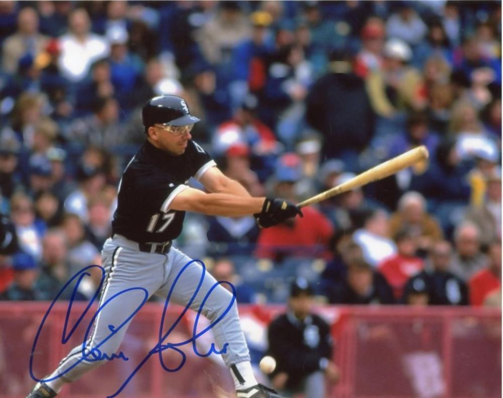 CHRIS SABO CHICAGO W HITE SOX SIGNED AUTOGRAPHED 8X10 PHOTO W/COA