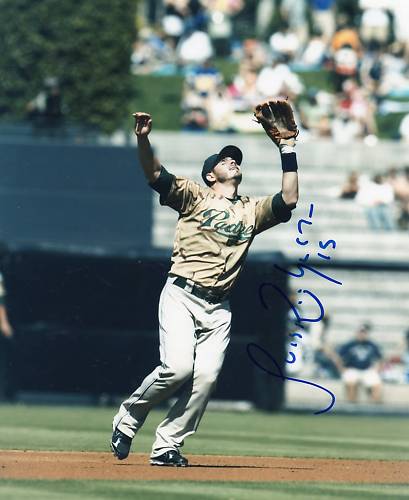 LUIS RODRIGUEZ SAN DIEGO PADRES SIGNED 8X10 PHOTO