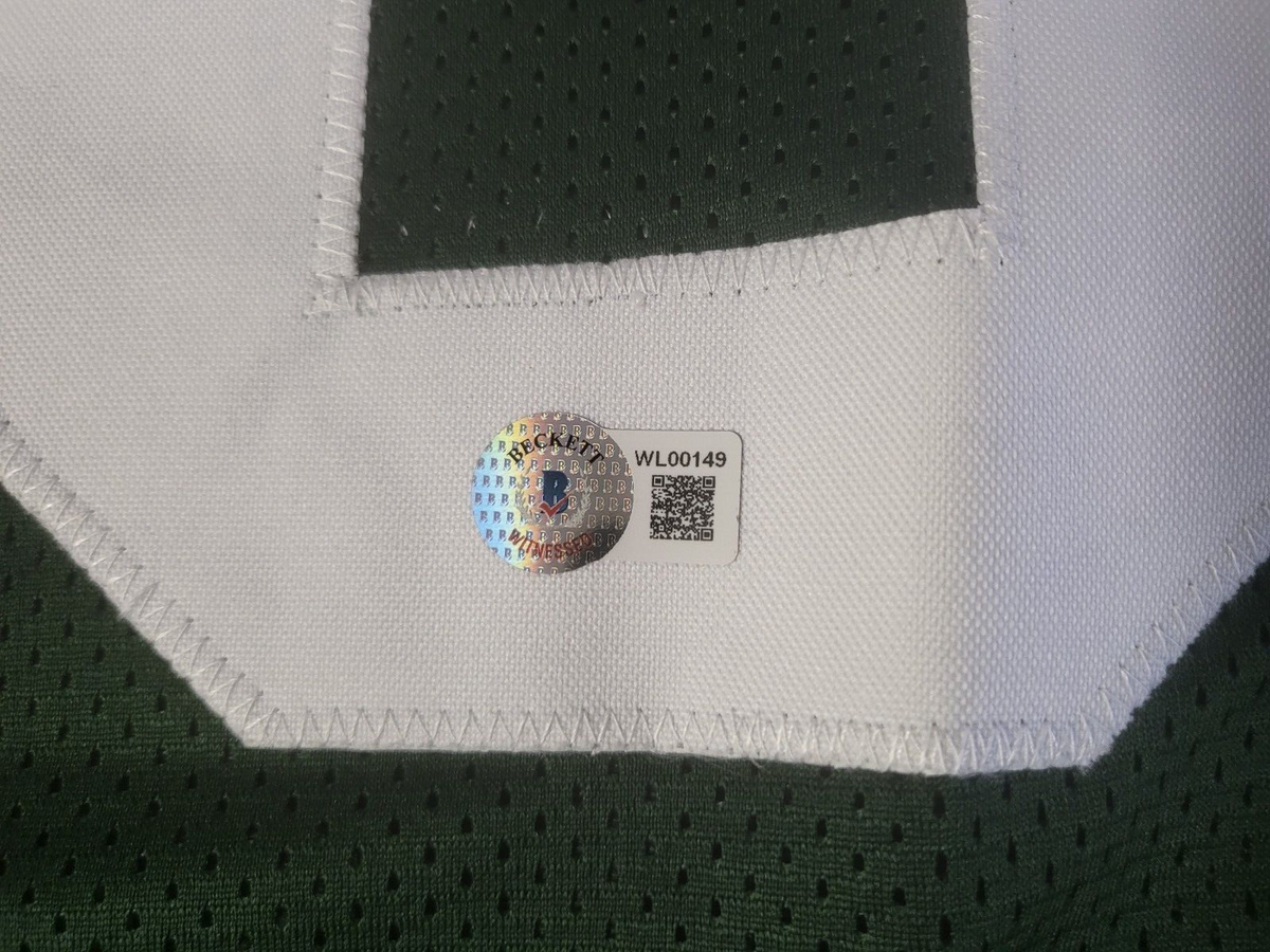 VINNY TESTAVERDE #16 NY JETS SIGNED AUTOGRAPHED CUSTOM JERSEY SIZE XL BECKETT