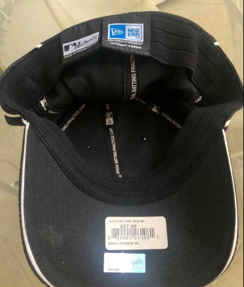 FLORIDA MARLINS NEW ERA OFFICIAL LICENSED MEDIUM LARGE AUTHENTIC CAP