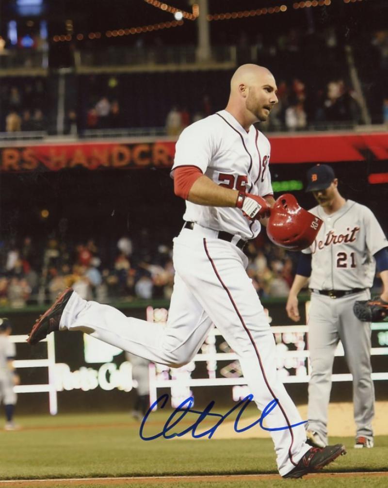 CLINT ROBINSON WASHINGTON NATIONALS SIGNED AUTOGRAPHED HR 8X10 PHOTO W/COA