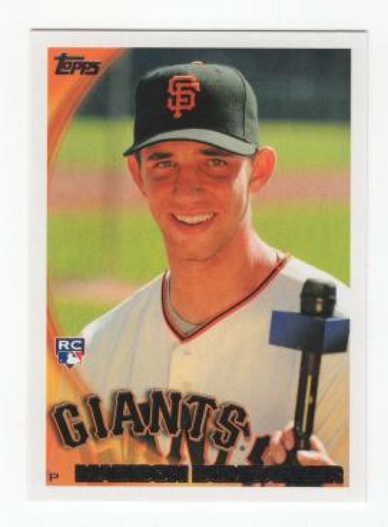 2010 TOPPS ROOKIE MADISON BUMGARNER SAN FRANCISCO GIANTS