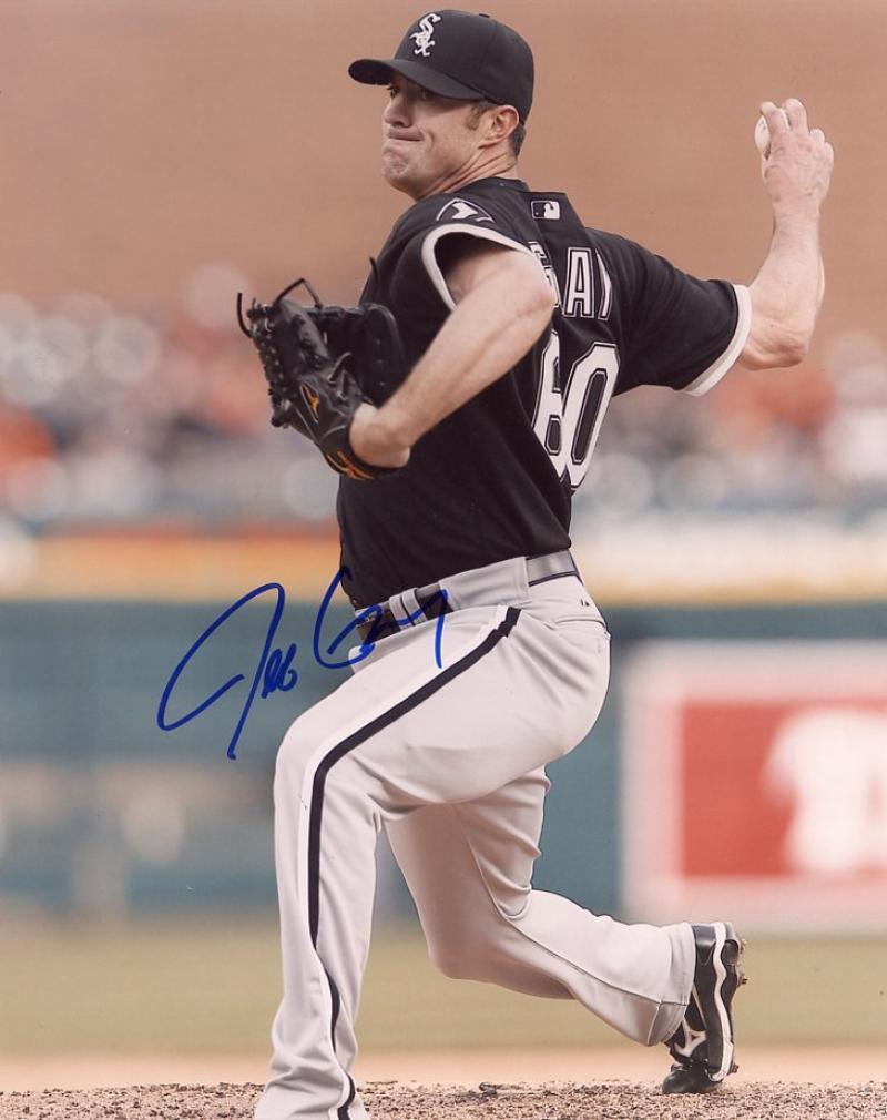 JEFF GRAY CHICAGO WHITE SOX SIGNED AUTOGRAPHED 8X10 PHOTOS W/COA