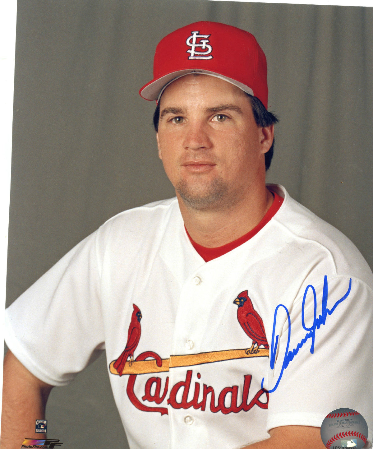 DANNY JACKSON ST LOUIS CARDINALS AUTOGRAPHED 8X10 PHOTO