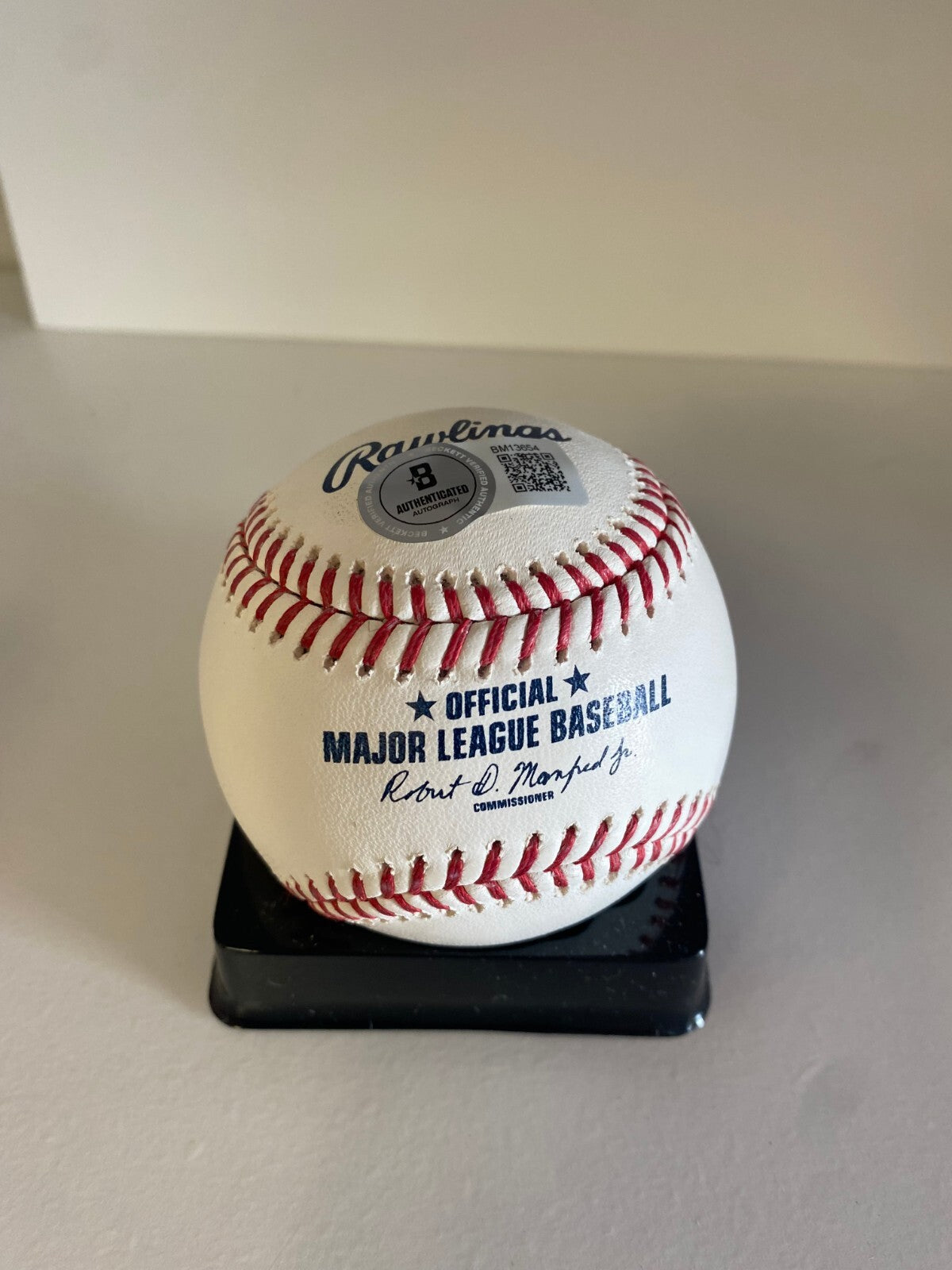 JOSE ABREU HOUSTON ASTROS SIGNED AUTOGRAPHED M.L. BASEBALL BECKETT **