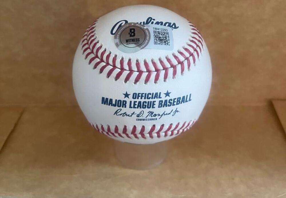 CHRISTIAN WALKER DIAMONDBACKS SIGNED AUTO M.L. BASEBALL BECKETT AUTH