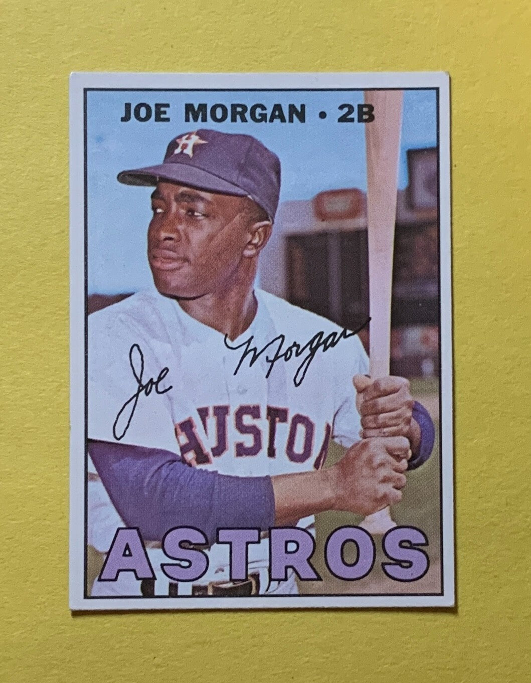 1967 TOPPS JOE MORGAN #337 ASTROS HOF