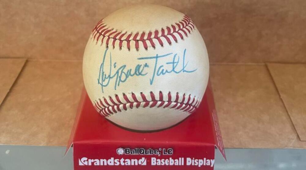 DANNY "BULL" TARTABULL YANKEES/MARINERS SIGNED AUTO A.L. BASEBALL BECKETT AUTH