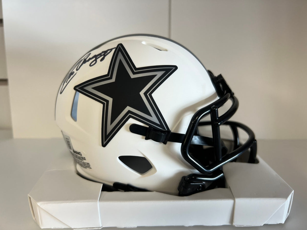DREW PEARSON DALLAS COWBOYS SIGNED AUTOGRAPHED ECLIPSE MINI HELMET BECKETT