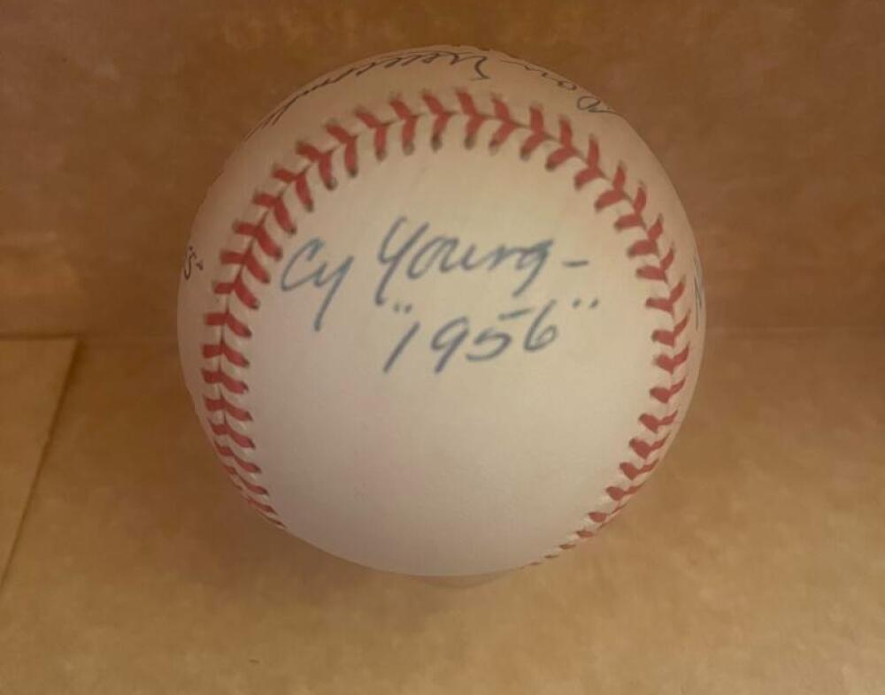 DON NEWCOMBE BROOKLYN DODGERS STAT SIGNED AUTO N.L. BASEBALL SIGNED AUTOGRAPHED