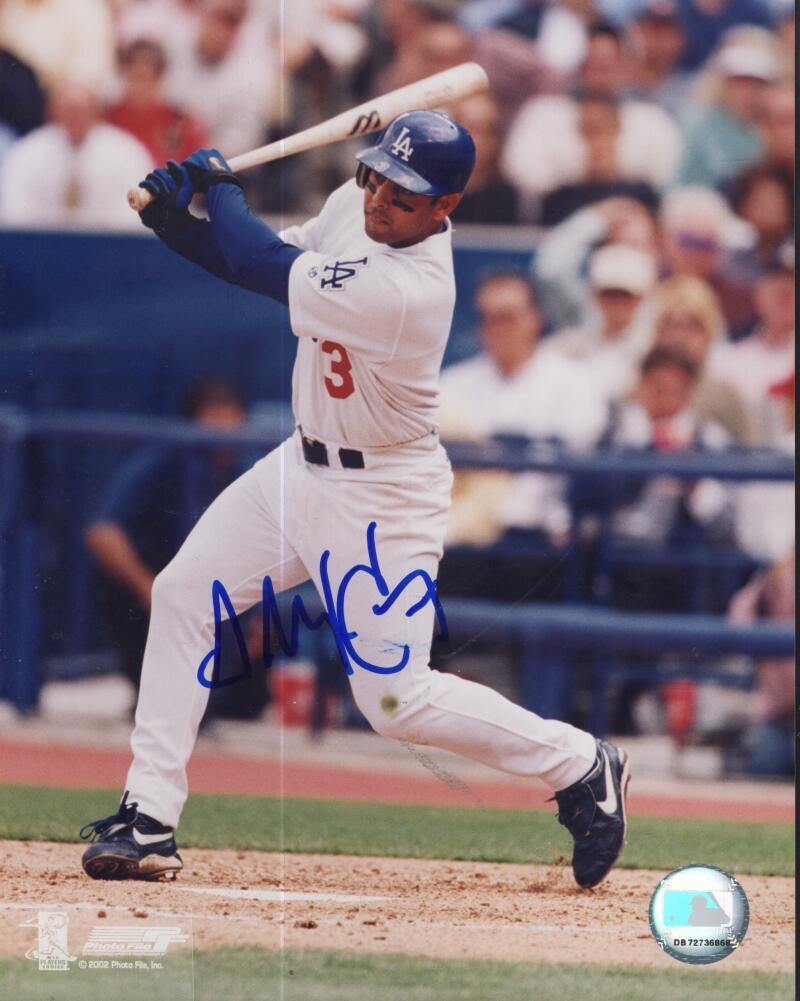 ALEX CORA DODGERS SIGNED AUTOGRAPHED 8X10 PHOTO W/ COA