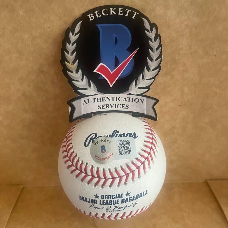 DAISUKE MATSUZAKA RED SOX ENGLISH JAPANESE SIGNED AUTO M.L. BASEBALL BAS AUTHENT