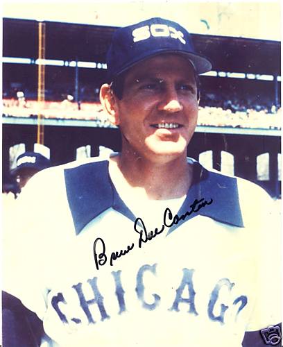 BRUCE DAL CANTON CHICAGO WHITE SOX SIGNED 8X10 PHOTO