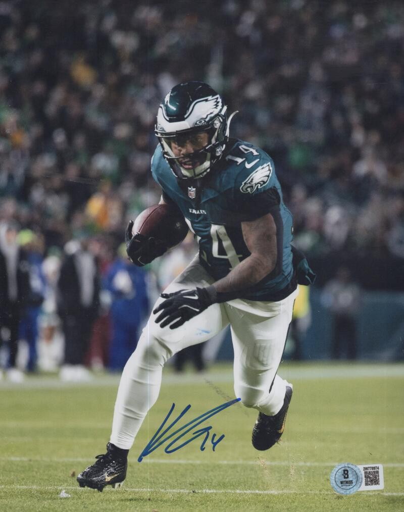 KENNETH GAINWELL EAGLES SIGNED 8X10 PHOTO BECKETT WITNESS 2W778974
