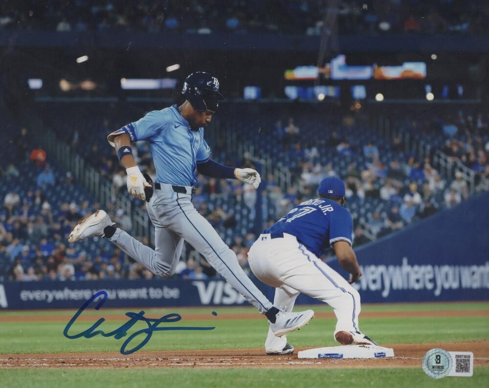 CHANDLER SIMPSON RAYS SIGNED AUTOGRAPHED 8X10 PHOTO BECKETT WITNESS