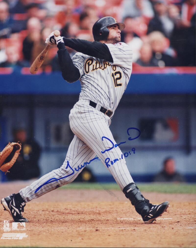 TURNER WARD PIRATES SIGNED AUTOGRAPHED 8X10 PHOTO W/ COA