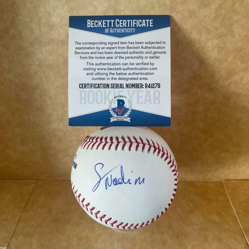 NOELVI MARTE SEATTLE MARINERS ROOKIE YEAR SIGNED AUTOGRAPHED M.L. BASEBALL BAS