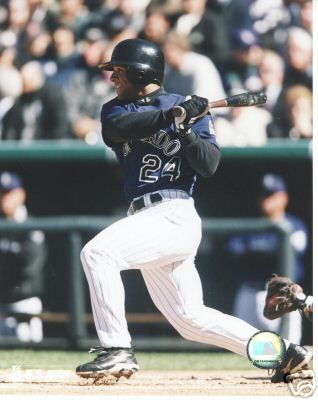 JAY PAYTON COLORADO ROCKIES UNSIGNED 8X10 PHOTO