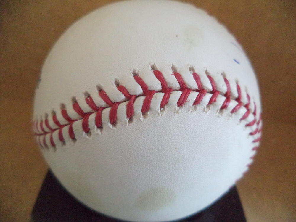 MIKE RODRIGUEZ HOUSTON ASTROS SIGNED AUTOGRAPHED M.L. BASEBALL W/COA