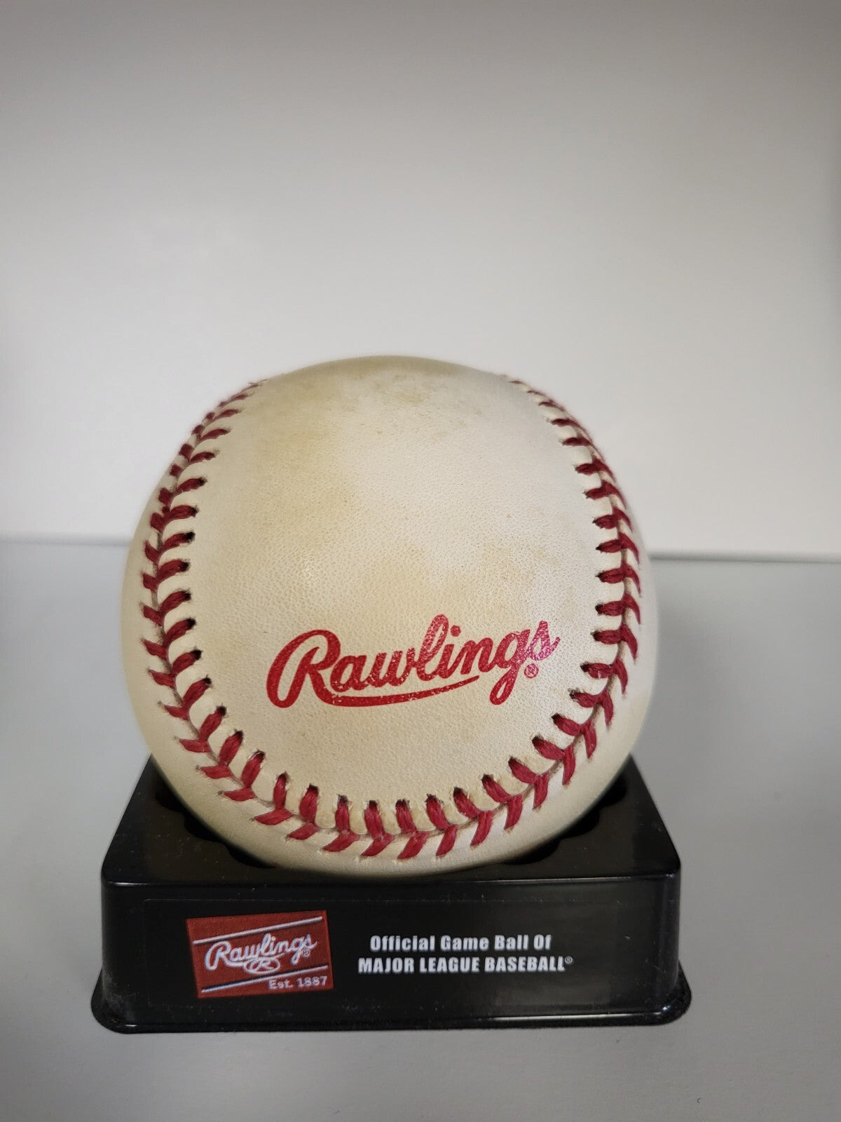 1992 OFFICIAL WORLD SERIES UNSIGNED RAWLINGS BASEBALL