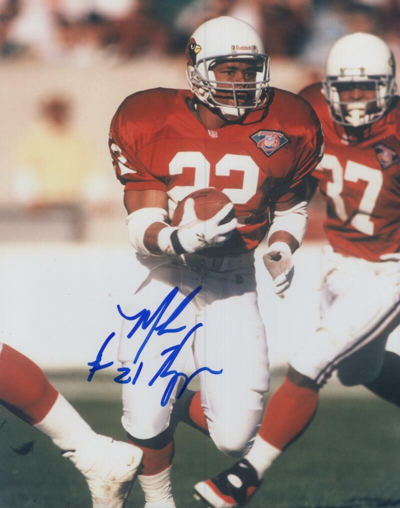 MARK HIGGS ARIZONA CARDINALS SIGNED AUTOGRAPHED 8X10 PHOTO W/ COA