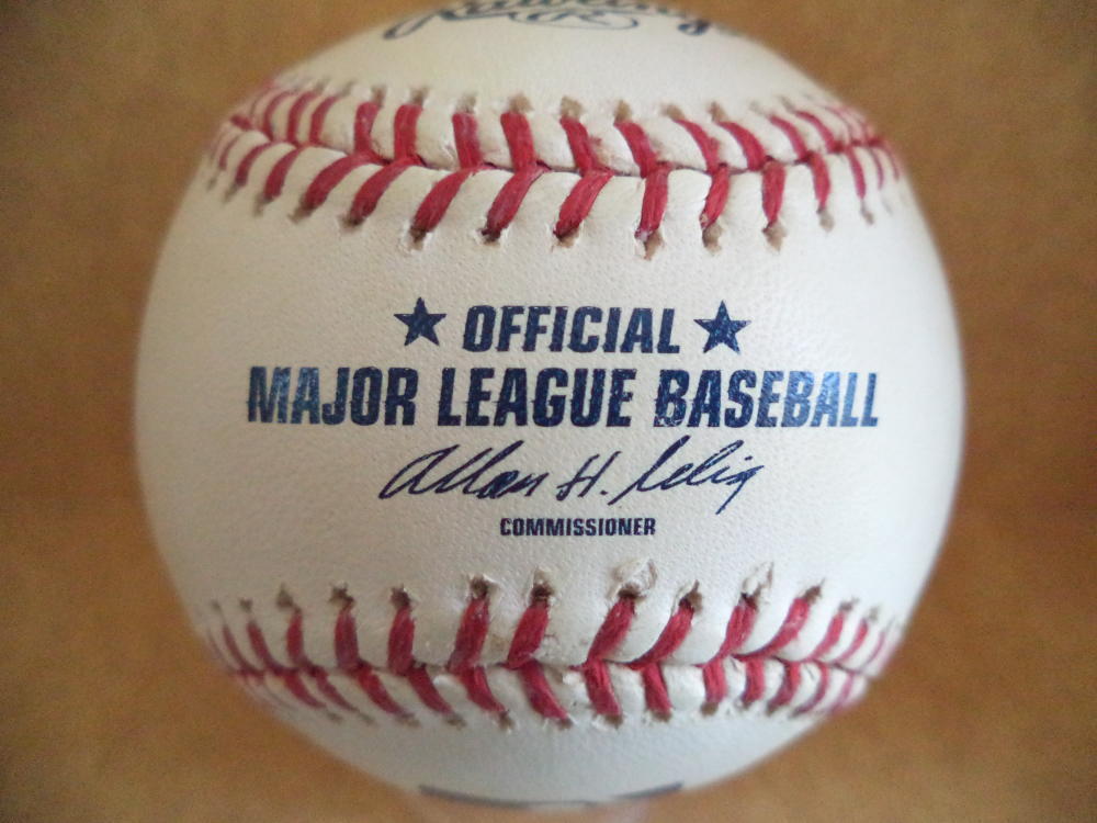 CHAD THALL BALTIMORE ORIOLES SIGNED AUTOGRAPHED M.L. BASEBALL W/COA