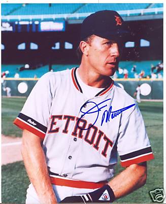 JIM MORRISON DETROIT TIGERS SIGNED 8X10 PHOTO W/COA