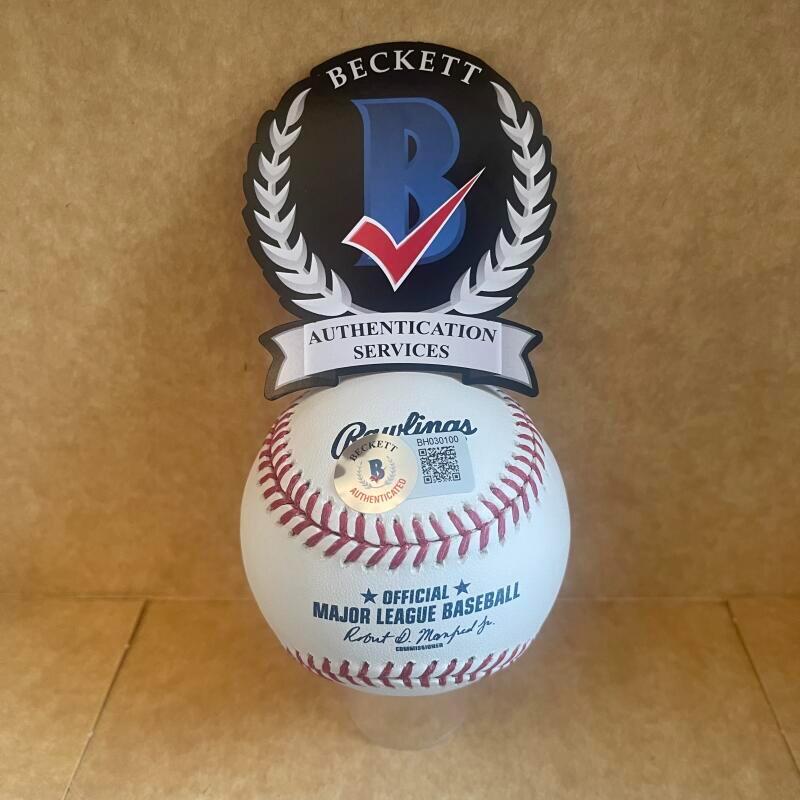 RAMIEL TAPIA TORONTO BLUE JAYS SIGNED AUTOGRAPHED M.L. BASEBALL BAS AUTHENTICATE