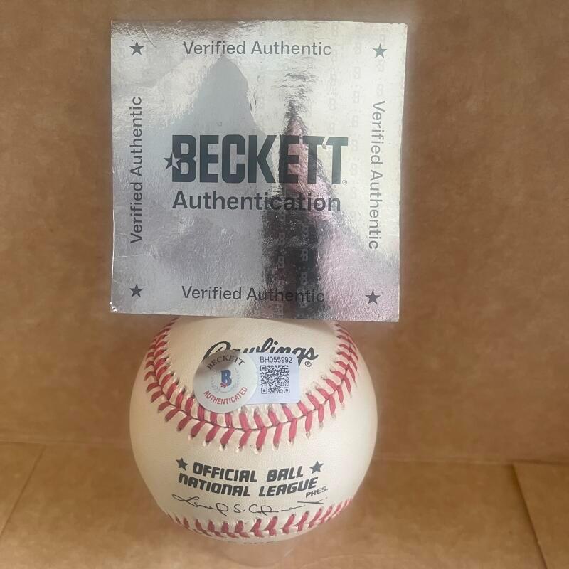RALPH BRANCA BOBBY THOMSON 10/3/51 SIGNED AUTOGRAPHED N.L. BASEBALL BAS AUTH