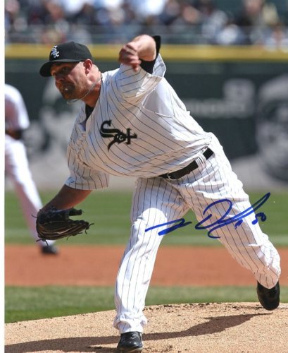 JOHN DANKS CHICAGO WHITE SOX SIGNED 8X10 PHOTO W/COA