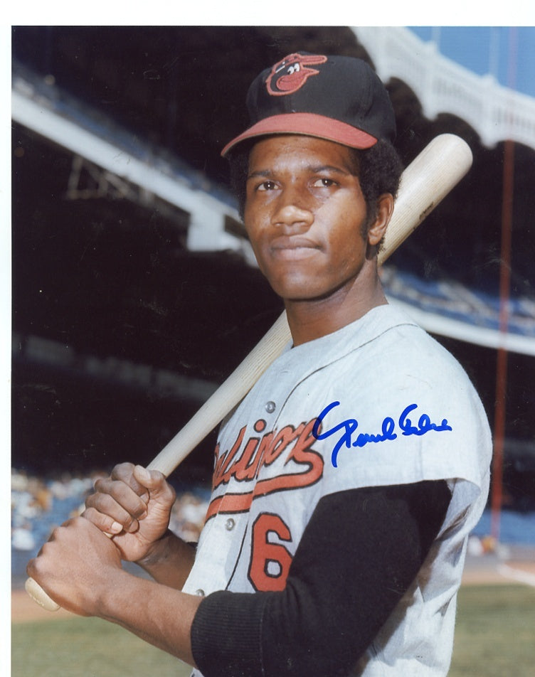 PAUL BLAIR BALTIMORE ORIOLES POSED SIGNED AUTOGRAPHED 8X10 PHOTO W/ COA