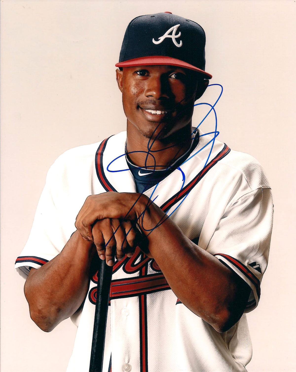 LUIS DURANGO ATLANTA BRAVES AUTOGRAPHED SIGNED 8X10 PHOTO W/COA