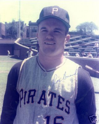 RON BRAND PITTSBURGH PIRATES SIGNED 8X10 PHOTO W/COA